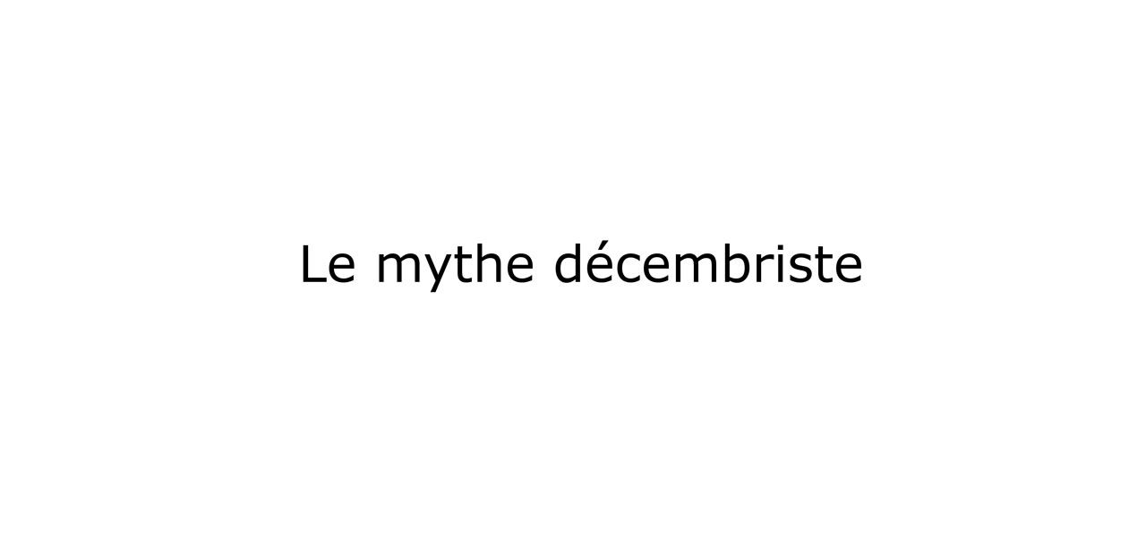 Je te suivrai en Sibérie - Le mythe décembriste - Photo 1